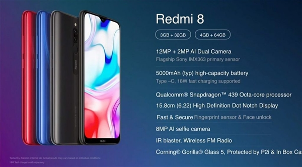 Xiaomi launches Redmi 8 in India, starting at $112-CnTechPost