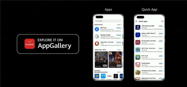 Huawei P40 series comes with HMS and App Gallery