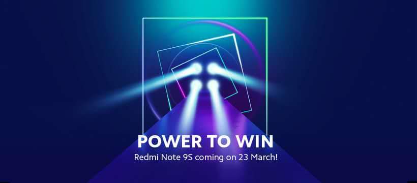 Redmi Note 9S will be released in Malaysia on March 23