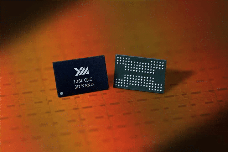 Yangtze Memory launches 128-layer QLC flash memory with single capacity of 1.33Tb