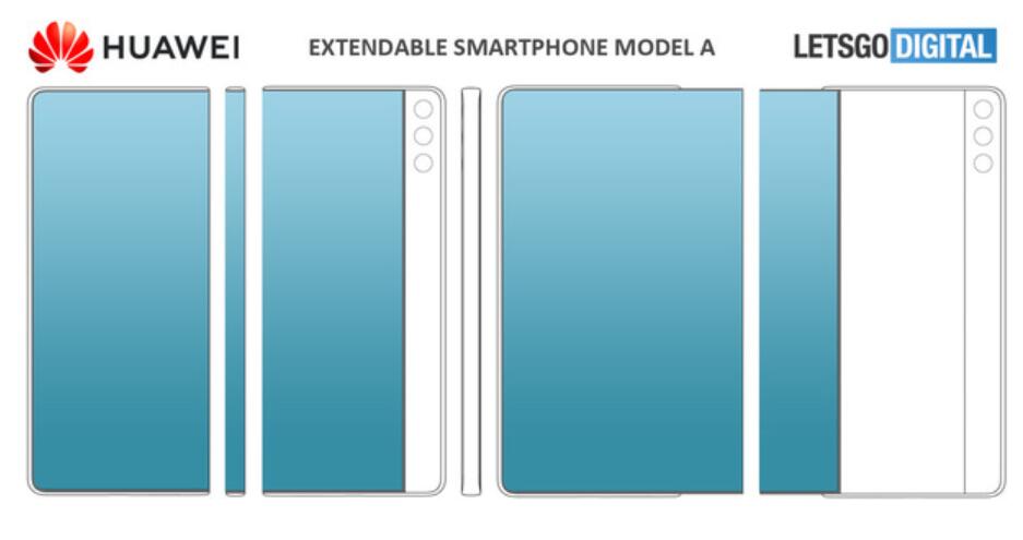 Patent shows Huawei may make retractable screen products in the future