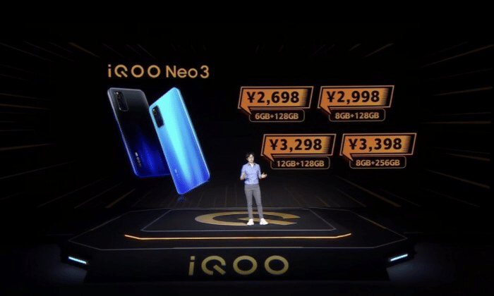iQOO Neo3 released, priced from $381-CnTechPost