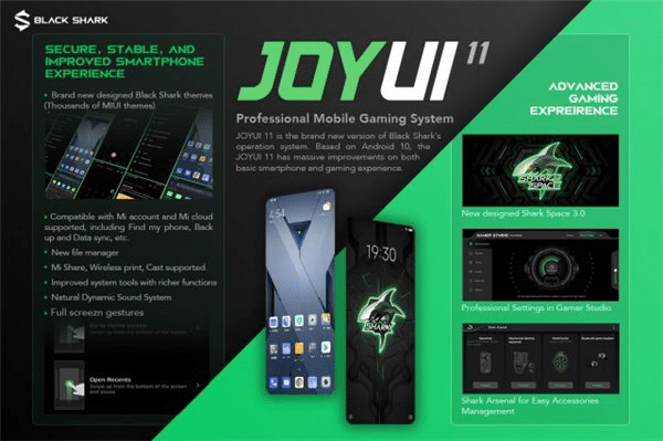Black Shark Gaming Phone 2 global edition gets JOYUI 11 update-CnTechPost