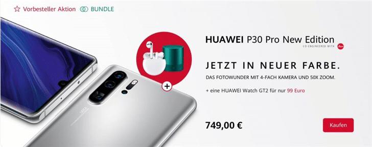 New Huawei P30 Pro released with Google GMS