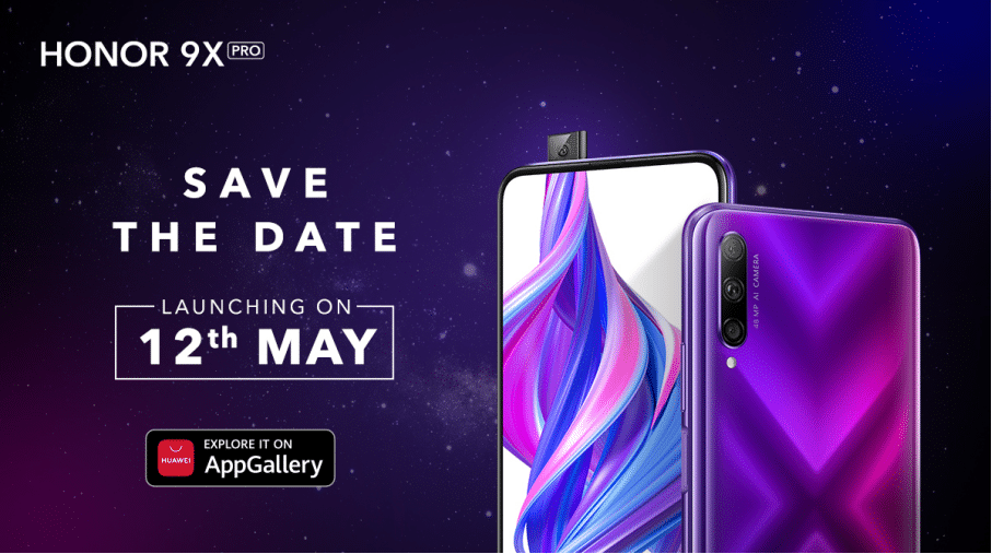 Honor 9X Pro to be launched in India on May 12 with AppGallery pre-installed-CnTechPost