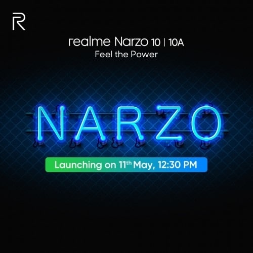 Realme to release Narzo 10 series phones on May 11