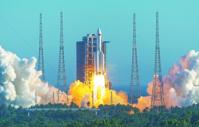 Long March 5B's test cargo capsule return anomaly