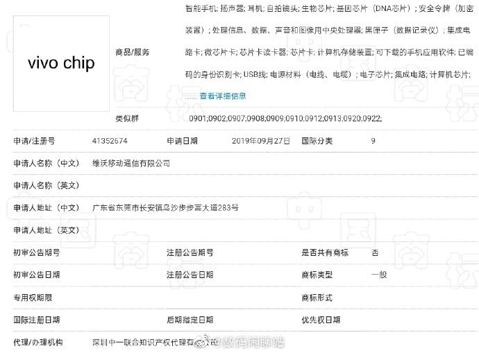 Trademark application shows Vivo's ambitions in chip making-CnTechPost
