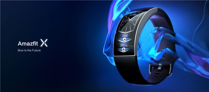 Curved smartwatch Amazfit X about to be launched for 9