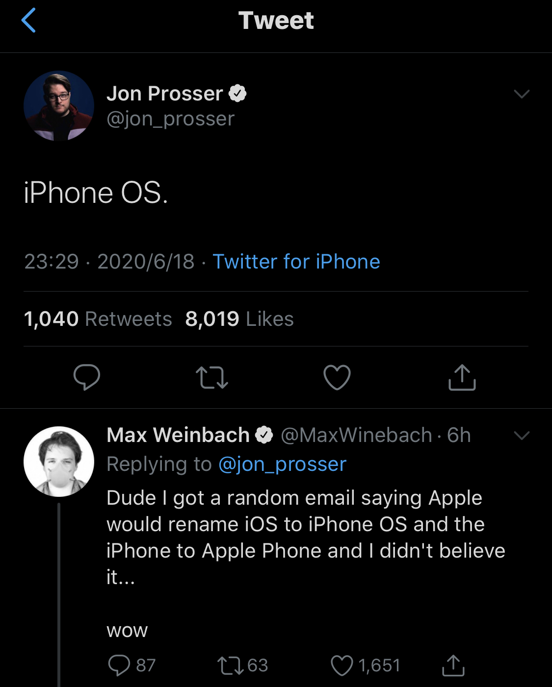 Apple allegedly could rename iOS to iPhone OS-CnTechPost