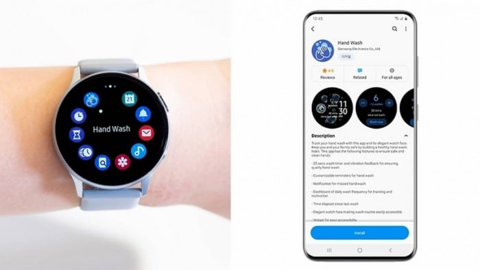 Samsung launches smartwatch app to help users develop hand-washing habits-CnTechPost