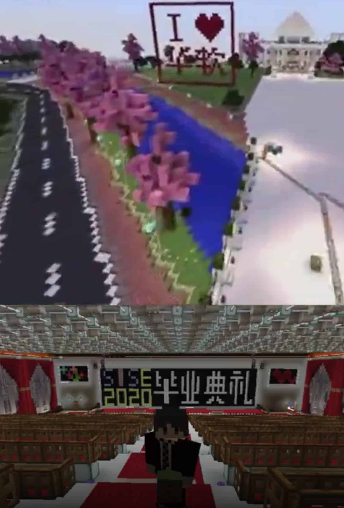 Chinese college moves graduation ceremony to Minecraft