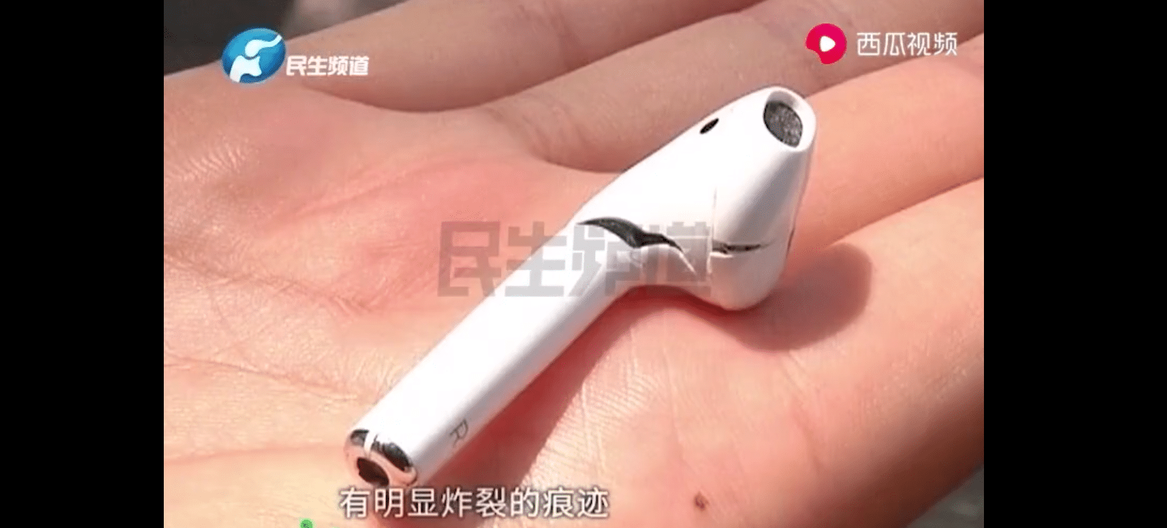 Man claims AirPods explosion caused him to faint
