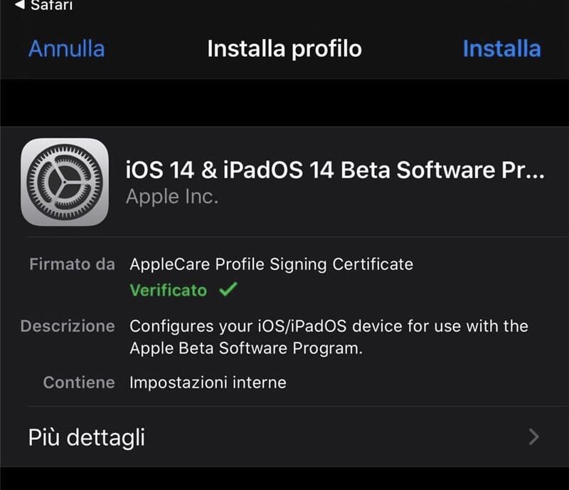 Apple accidentally leaked iOS 14 developer preview profile-CnTechPost