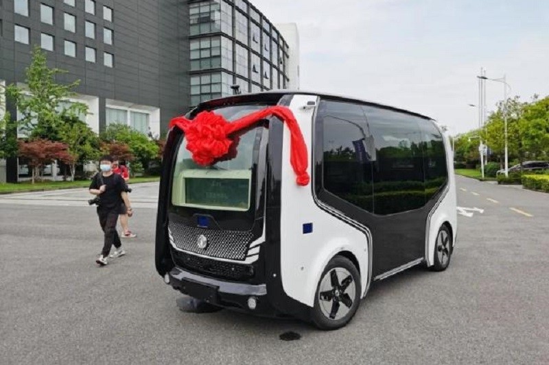 softbank expects mass production driverless two
