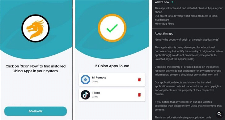 Google removes 'Remove China Apps' from Play Store