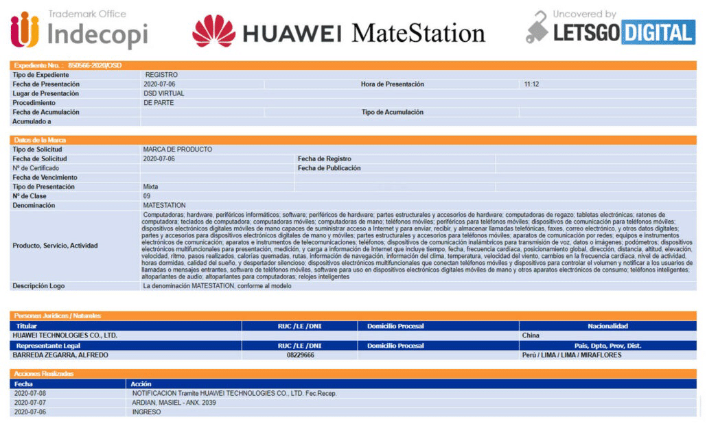 Huawei files for MateStation trademark, possibly a docking station for Mate 40 phones-CnTechPost