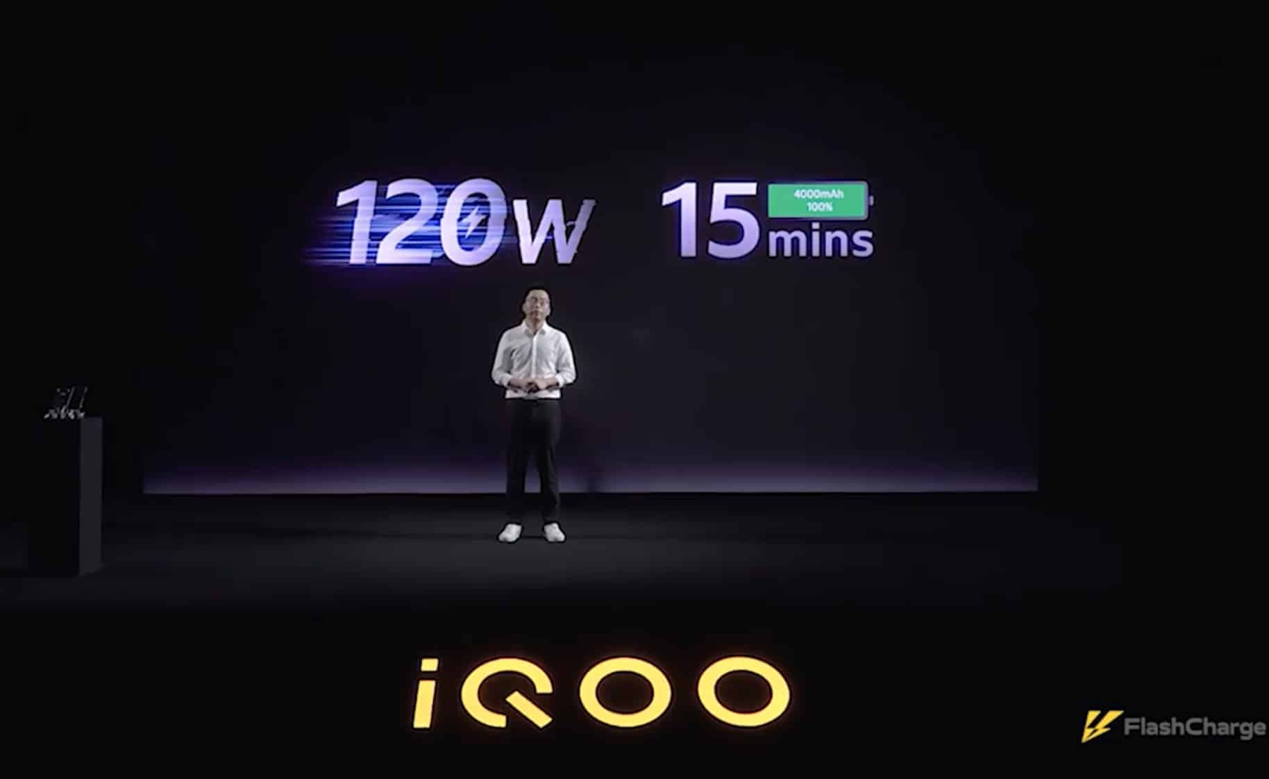 iQOO demonstrates 120W fast-charging technology that can charge a phone to 50% in 5 mins-CnTechPost