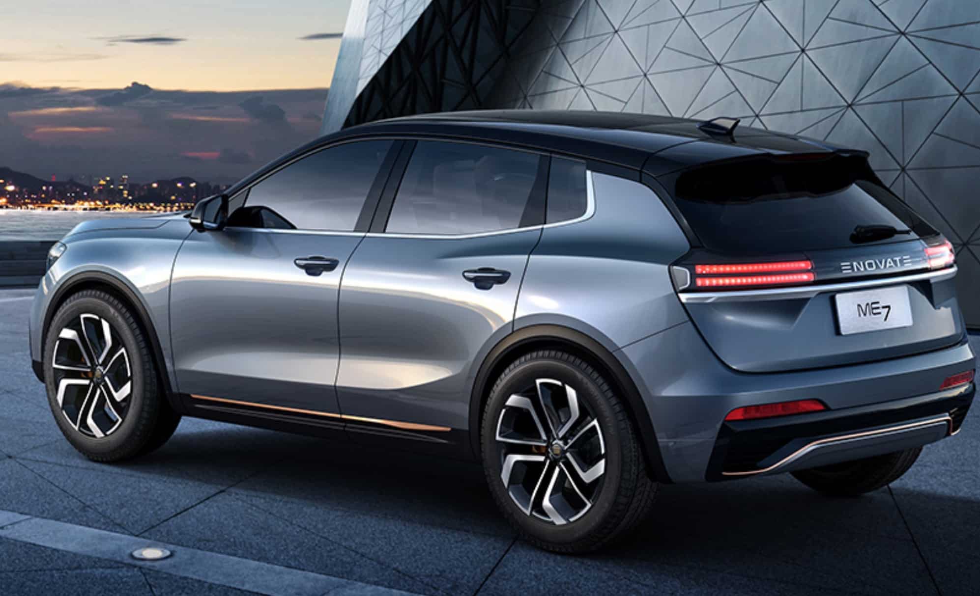 Chinese electric car startup ENOVATE launches its first car with 5 screens-CnTechPost