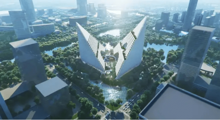 This is what the Vivo Global AI R&D Center building could look like