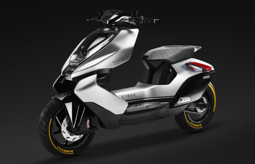 Chinese company unveils concept electric motorcycle that can accelerate