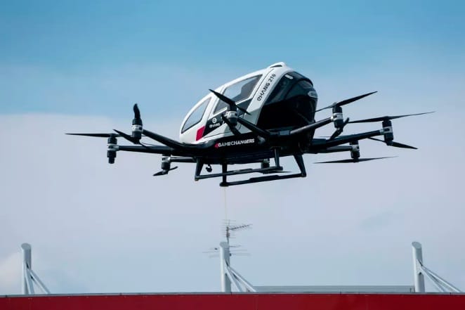 Chinese drone maker EHang reportedly to launch electric aircraft with 400 km range-CnTechPost