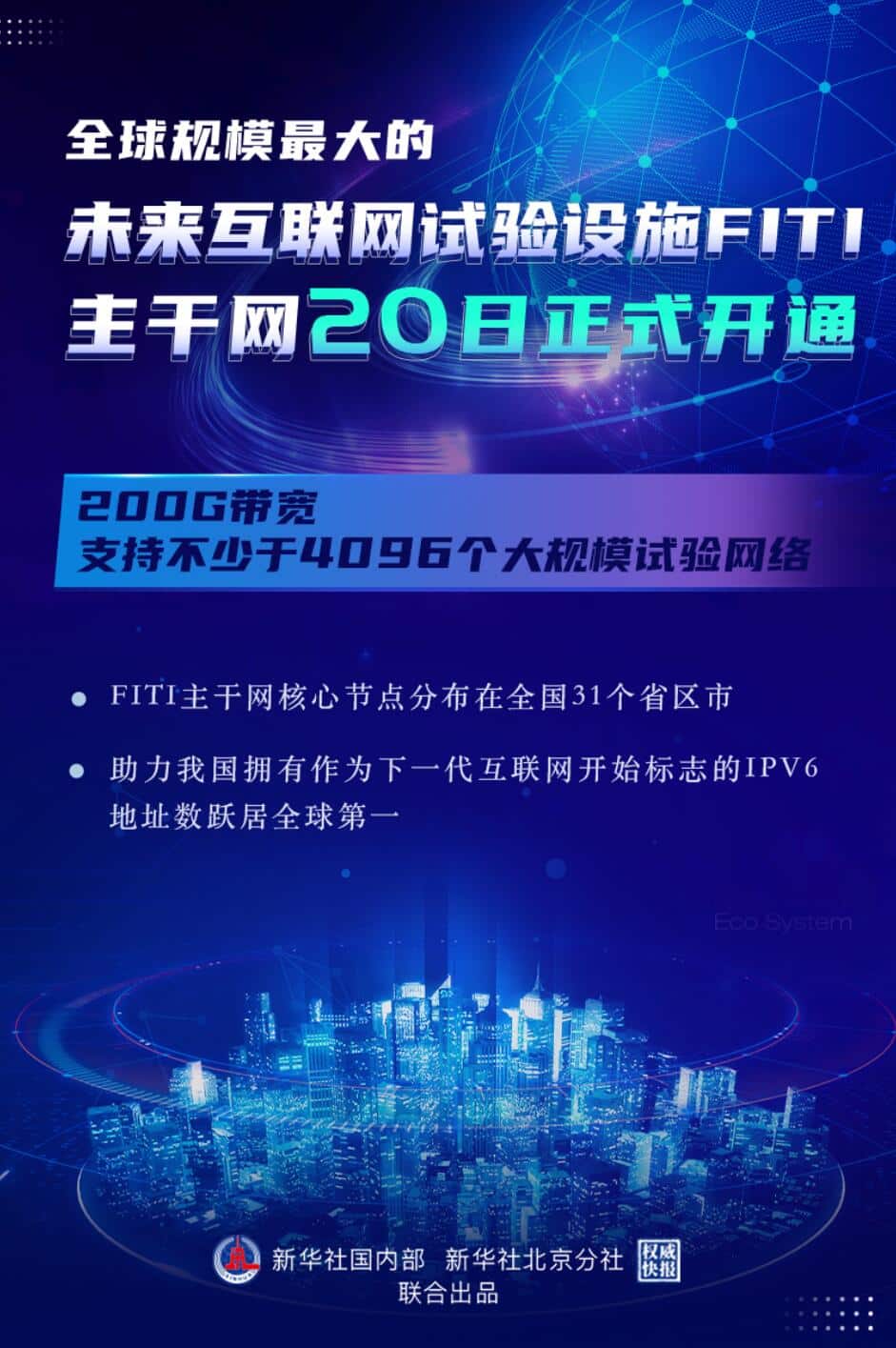 China opens world's largest Internet test facility backbone network-CnTechPost