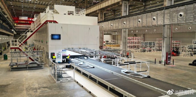 Tesla says Shanghai factory ready for production, shows off facilitiy images-CnTechPost