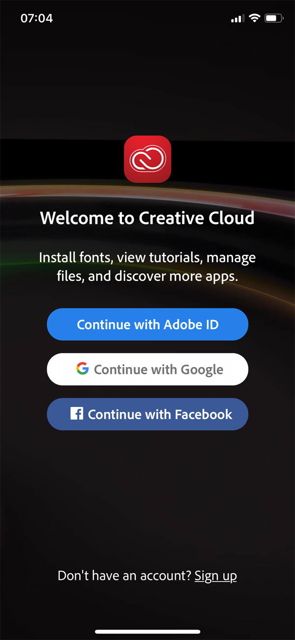 Here is how to get the new fonts on your iPhone and iPad through Adobe Creative Cloud app.