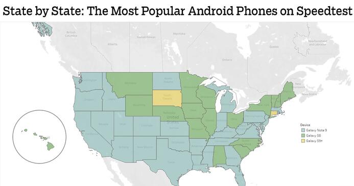 Here are the most popular Android phones in American-CnTechPost