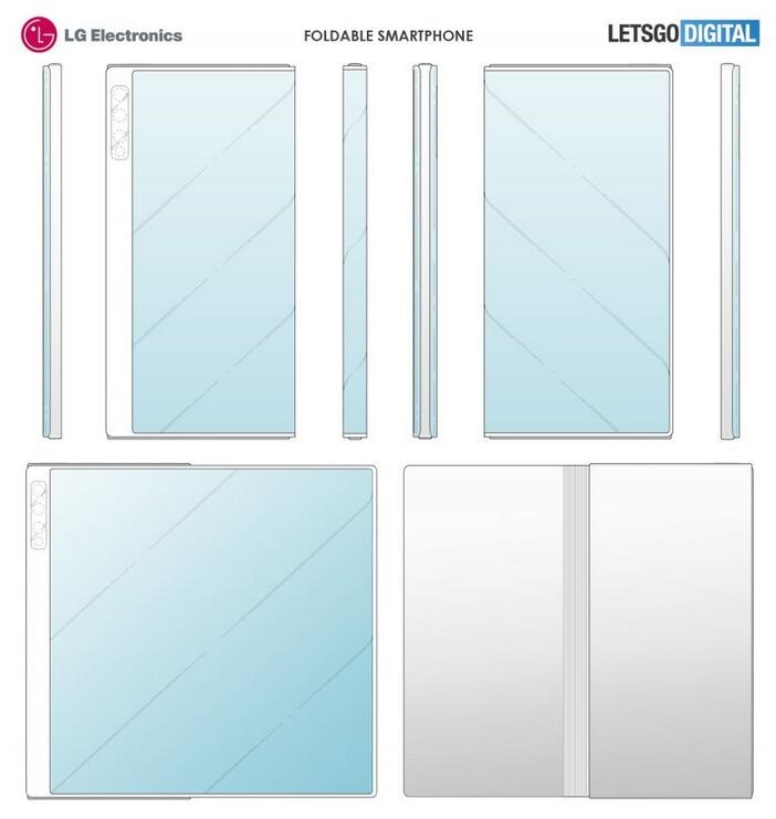 LG foldable phone design looks like Huawei Mate X-CnTechPost