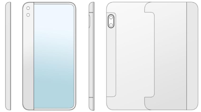 Xiaomi patent shows retractable screen smartphone that can double display area-CnTechPost