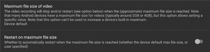 Android 11 may lift 4GB size limit for video recordings-CnTechPost