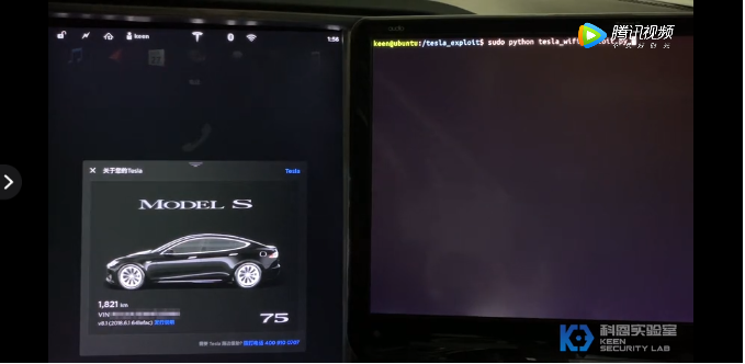 A Chinese lab says it has remotely hacked into Tesla's in-vehicle system