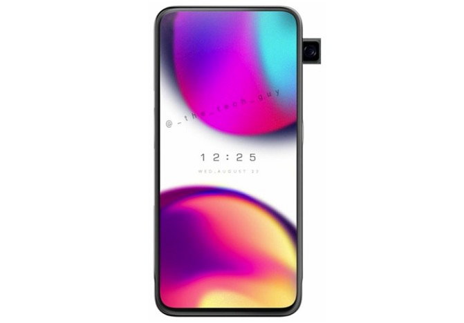OPPO has a strange phone design: camera pops up from the side