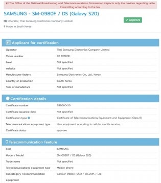 Samsung Galaxy S20, Galaxy S20+ names confirmed-CnTechPost