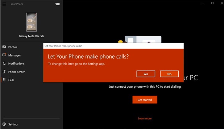 Microsoft Your Phone app lets you make phone calls on your PC-CnTechPost
