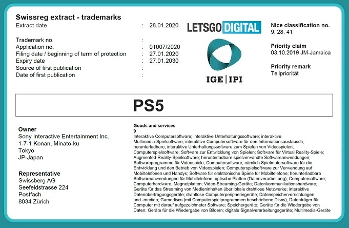 Sony may launch PlayStation 5 soon, trademark application indicates-CnTechPost