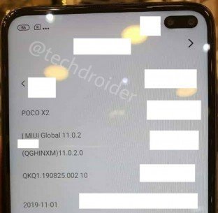POCO X2 reallife images revealed-CnTechPost
