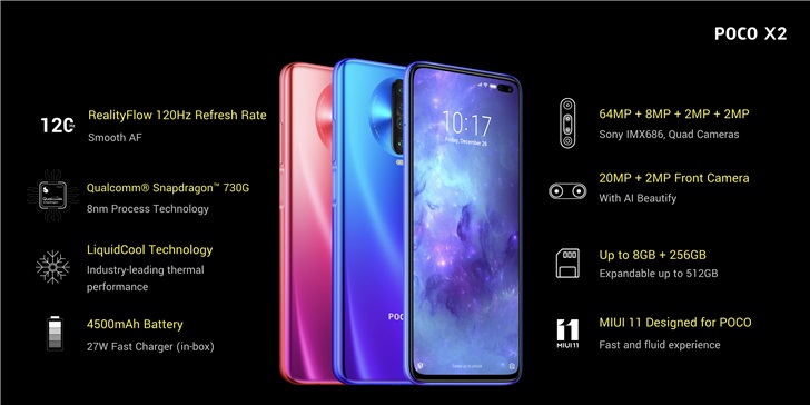 Xiaomi launches POCO X2 in India with 120Hz refresh rate screen