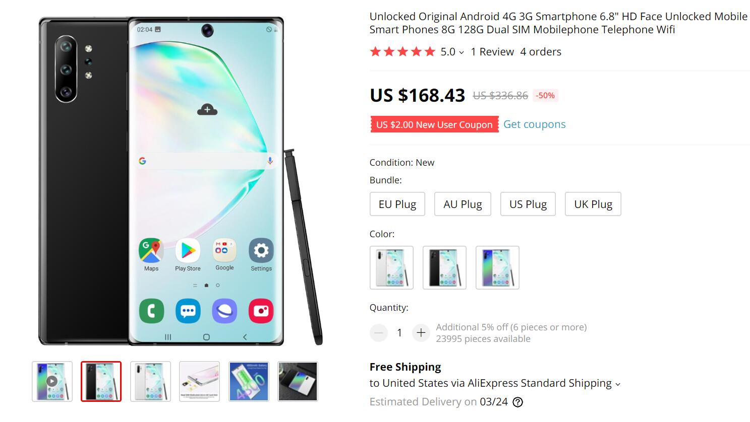 Fake Huawei, Samsung flagships appear on Aliexpress
