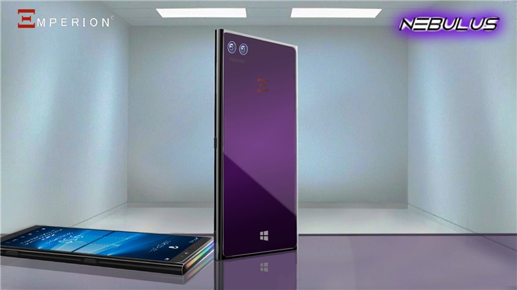 Meet Emperion Nebulus: A phone that runs both Windows 10 and Android