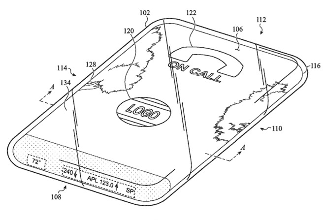 Apple studies all-glass iPhone with wraparound touchscreen