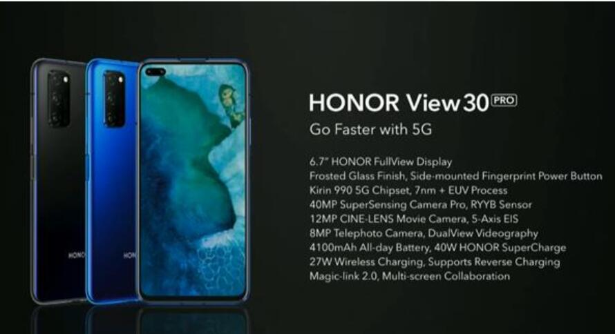 Honor V30 Pro 5G released overseas as first smartphone with HMS-CnTechPost
