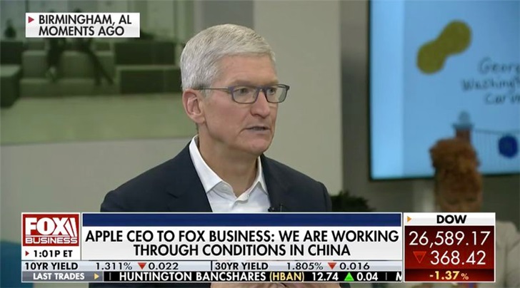 Tim Cook: New coronavirus has been controlled in China, optimistic about future-CnTechPost